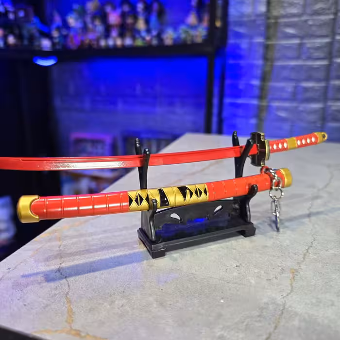 شمشیر فلزی 25 سانتی انیمه 18