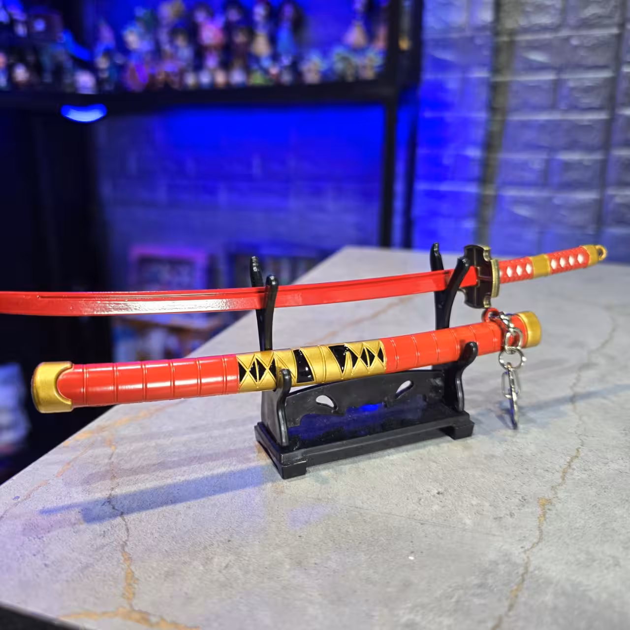 شمشیر فلزی 25 سانتی انیمه 18