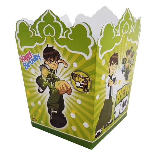 ظرف پاپ کورن تم تولد بن تن