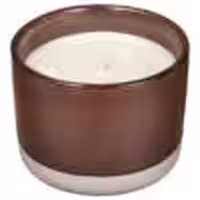 شمع معطر به همراه جاشمعی سرامیکی امبر و رز ایکیا مدل Ikea ROSENSLAN 905.482.41