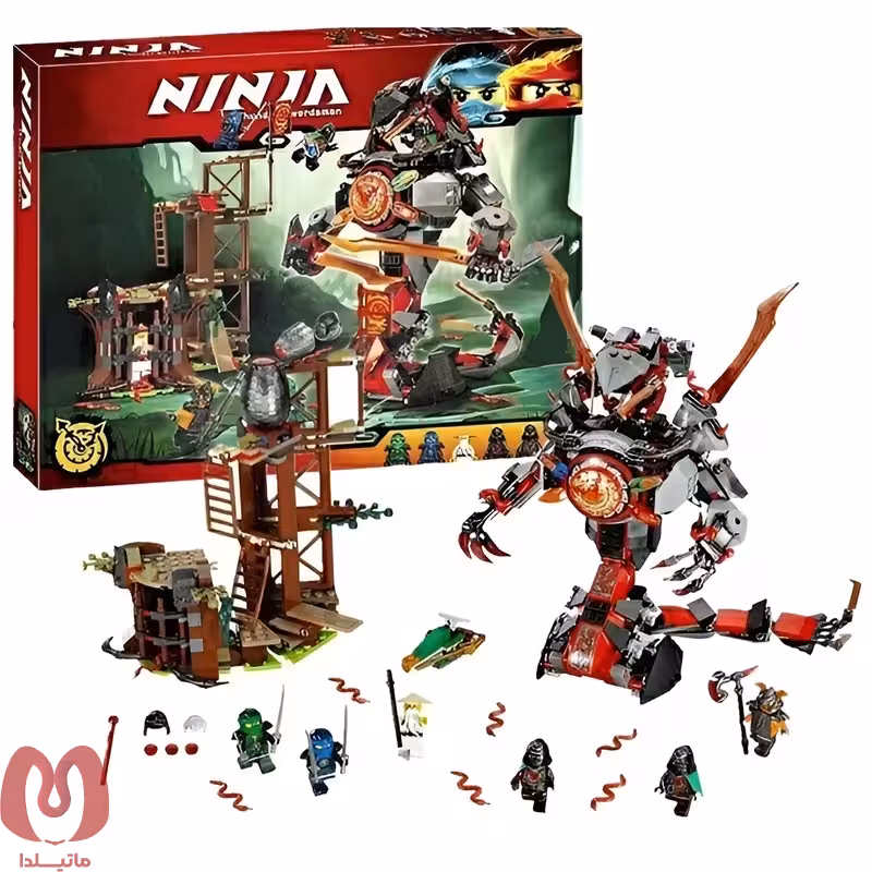 ساختنی مدل مار غول پیکر NINJA کد 10583