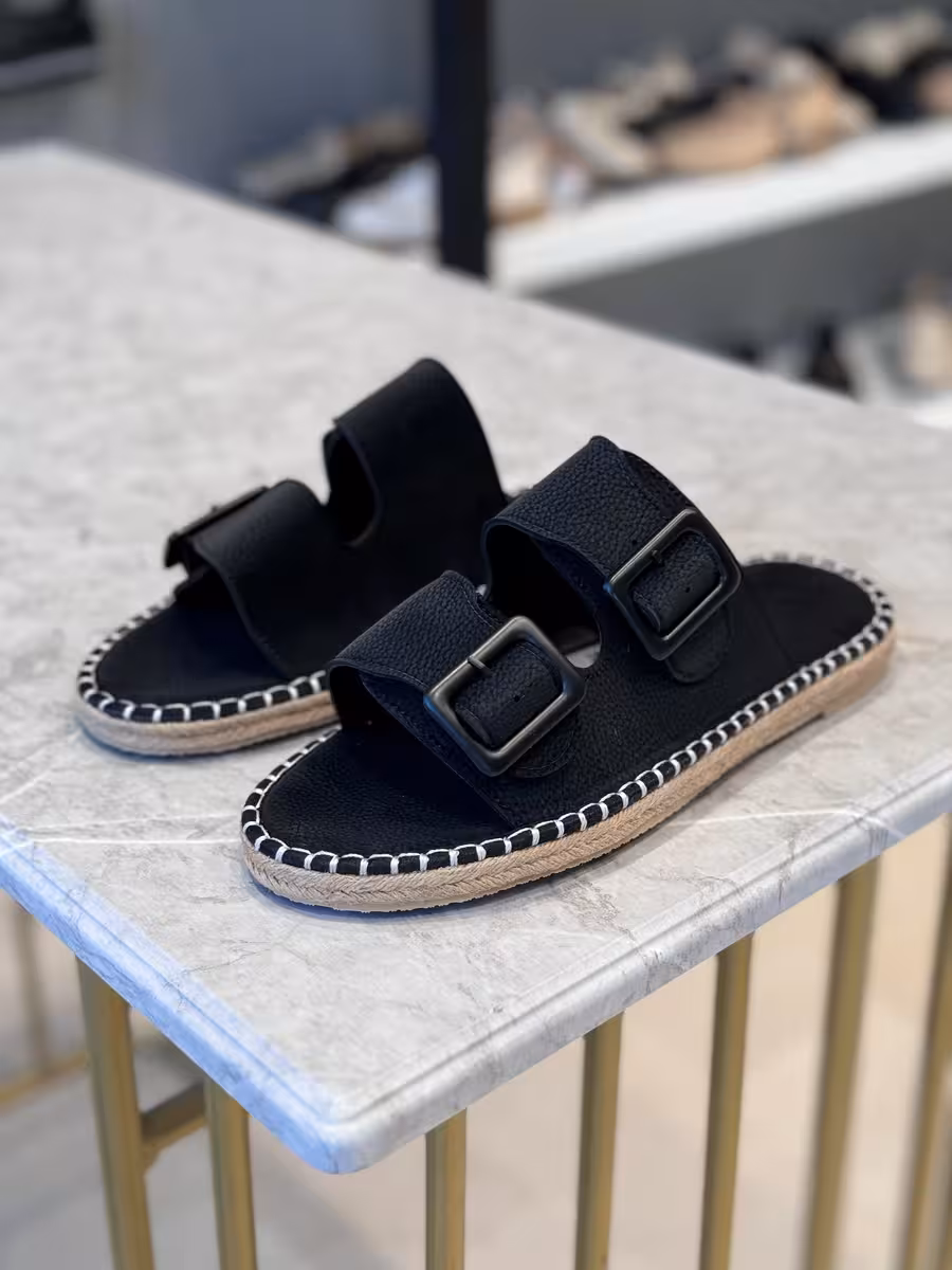 صندل زنانه طبی کد ss187 رنگ مشکی سایز 40