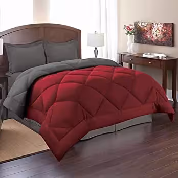 روتختی میکرو هتلی ساده رنگی طوسی زرشکی