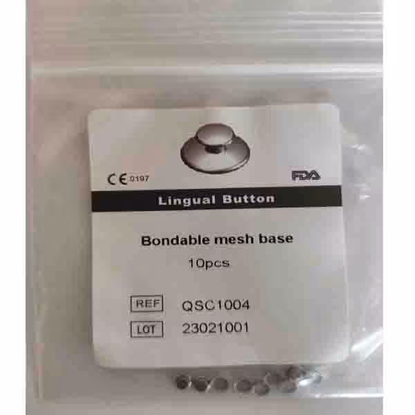 لینگوال باتن ارتودنسی | Bondable Ellipse Base