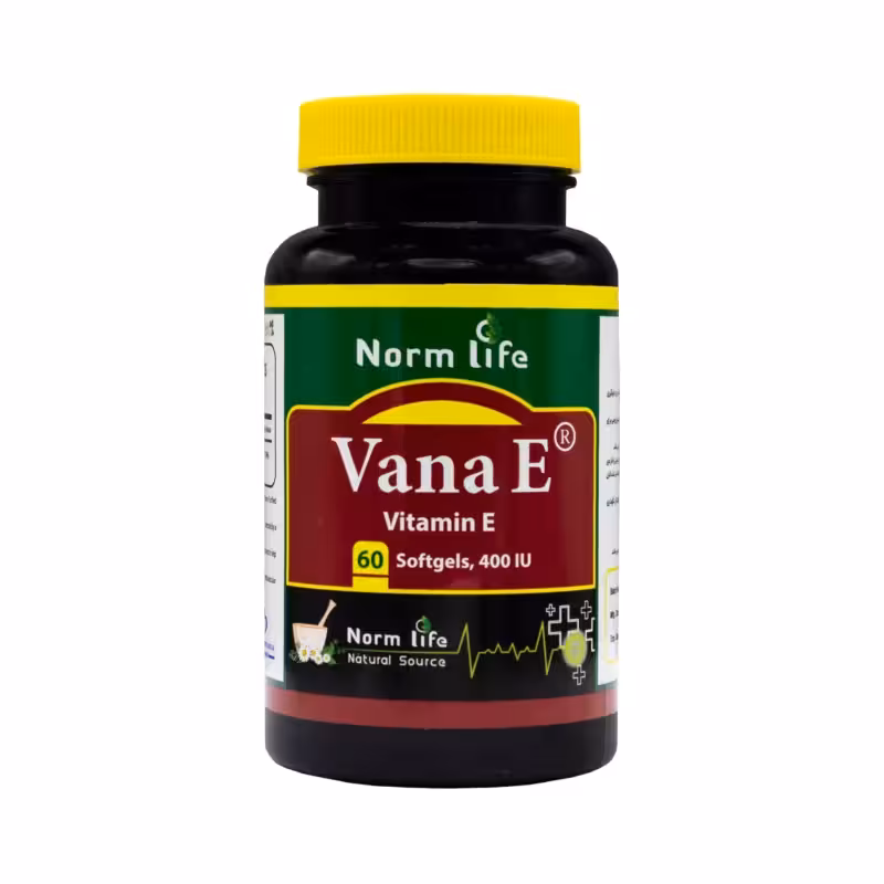 کپسول نرم وانا ای ویتامین ای 400 واحد نورم لایف