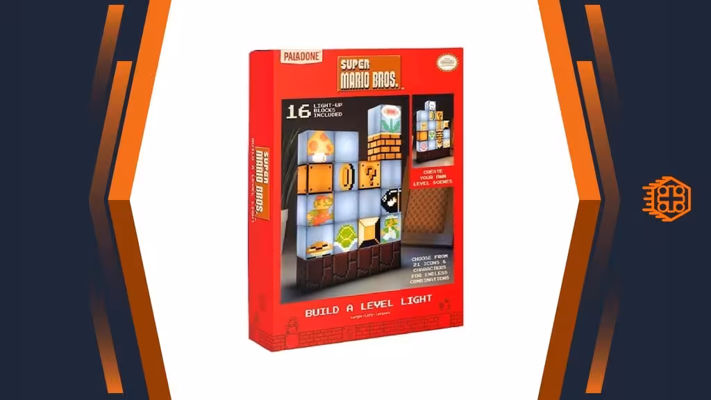 لامپ Paladone طرح Super Mario Bros Build a Level Light