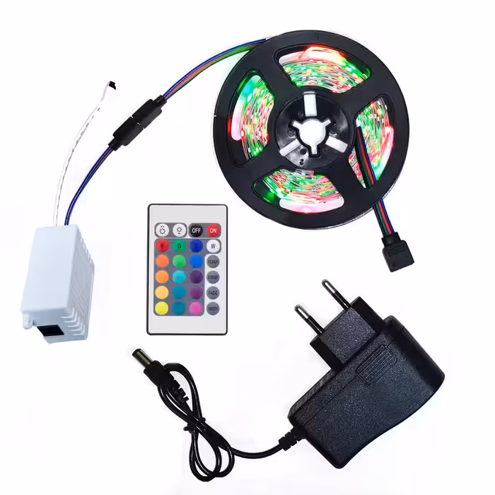 ریسه ال ای دی لومینوس مدل RGB 2835 Gaming طول 5 متر