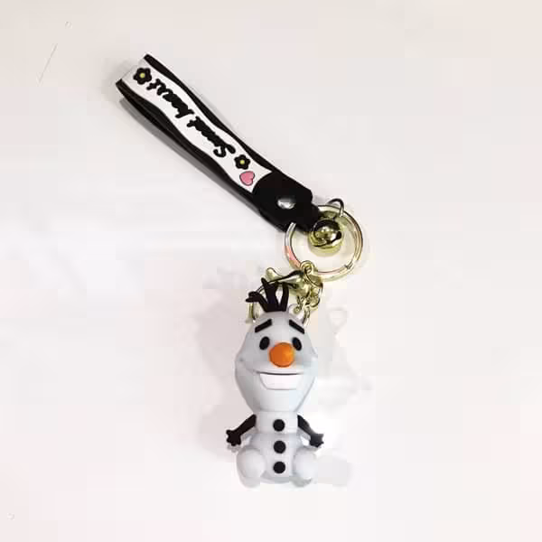 جاکلیدی سیلیکونی طرح آدم برفی