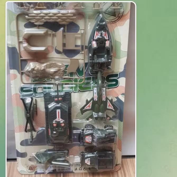 ست وسایل پادگان نظامی