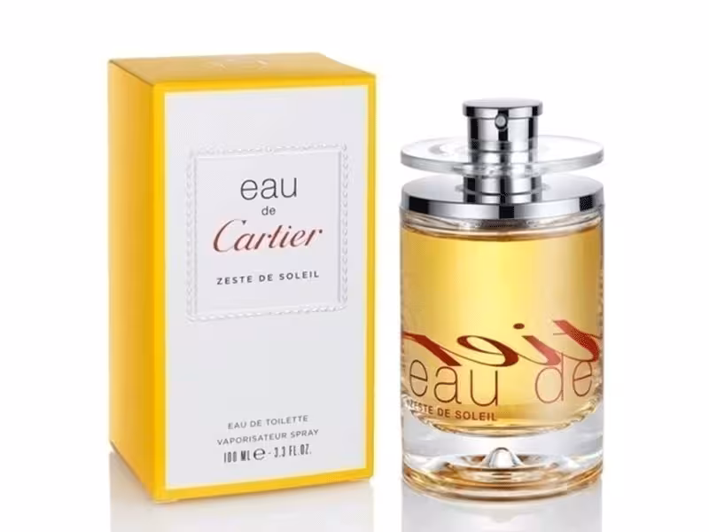 ادکلن زنانه و مردانه ائو د کارتیر زست د سولیل Eau de Cartier Zeste de Soleil