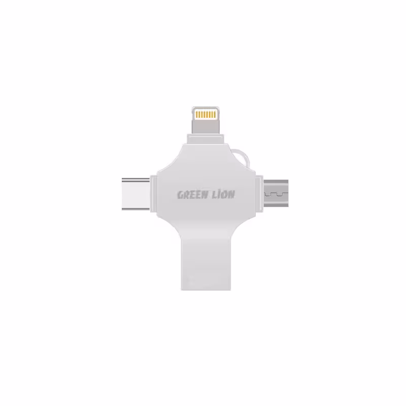 فلش مموری 4 در 1 گرین لاین مدل 4in 1 USB Flash Drive ظرفیت 256 گیگابایت