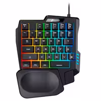 کیبورد سیم دار گیمینگ الون مدل GK104