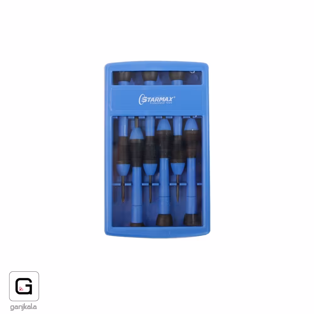 ست پیچ گوشتی 6 عددی دوسو چهارسو استارمکس