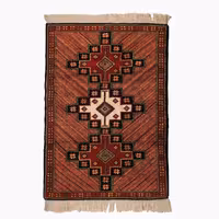 فرش دستباف دو و نیم متری طرح خراسان کد 4020339