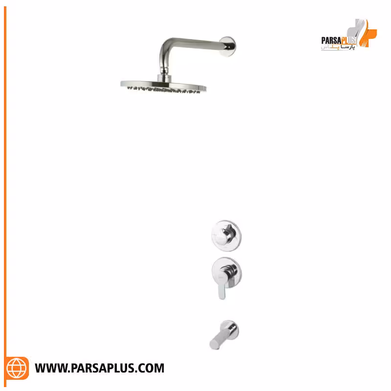 شیر حمام توکار راسان – مدل ویوات – تنسو کلاس 2