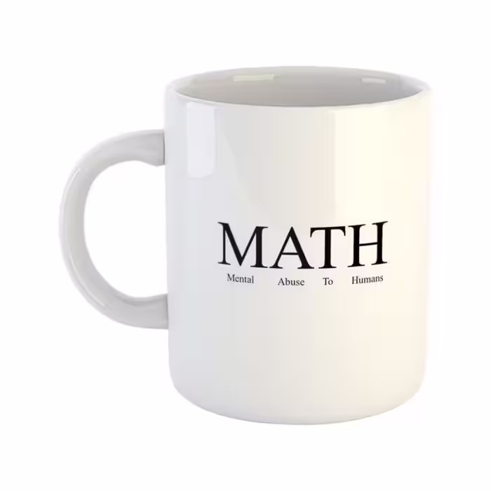 خرید ماگ-لیوان  نوشته  MATH