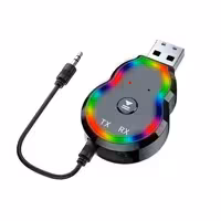 دانگل فرستنده و گیرنده بلوتوثی صدا RGB دار مدل Q2