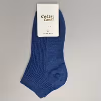 جوراب مچی کالزی لند ژاکارد زنجیری آبی ملانژ