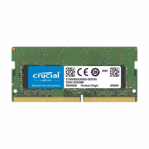 رم لپ تاپ کروشیال DDR4 فرکانس 3200 مگاهرتز CL22 ظرفیت 8GB