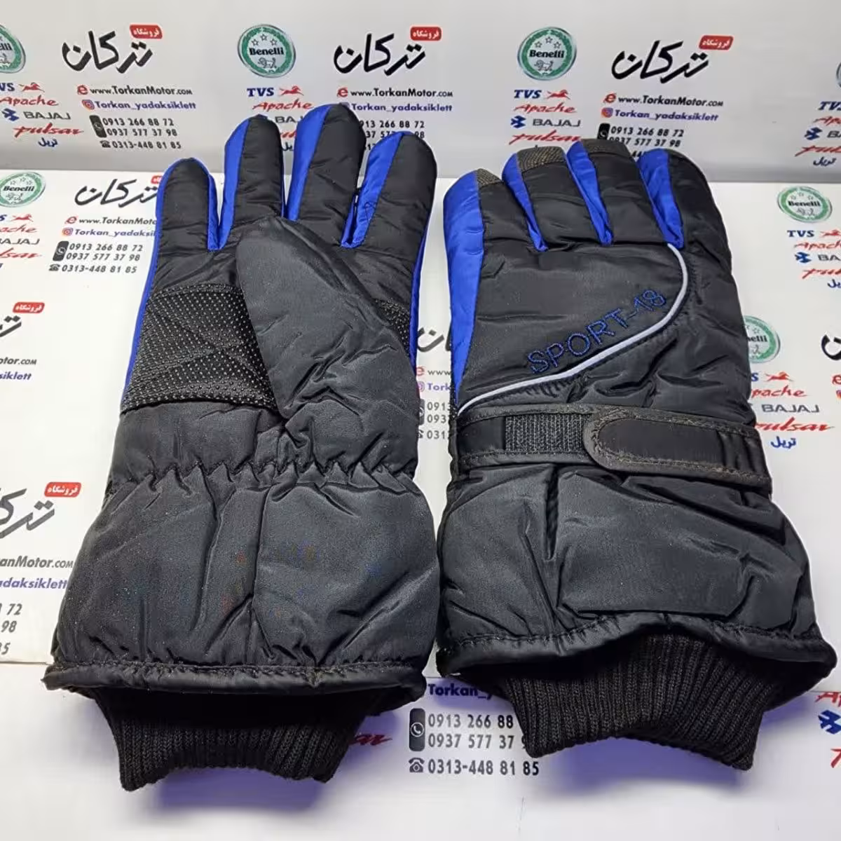 دستکش زمستانه شمعی