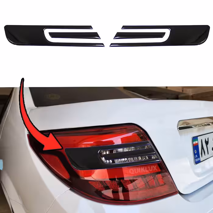 کاور کالرینگ سه بعدی چراغ عقب – دنا پلاس بزرگ طرح بنزی