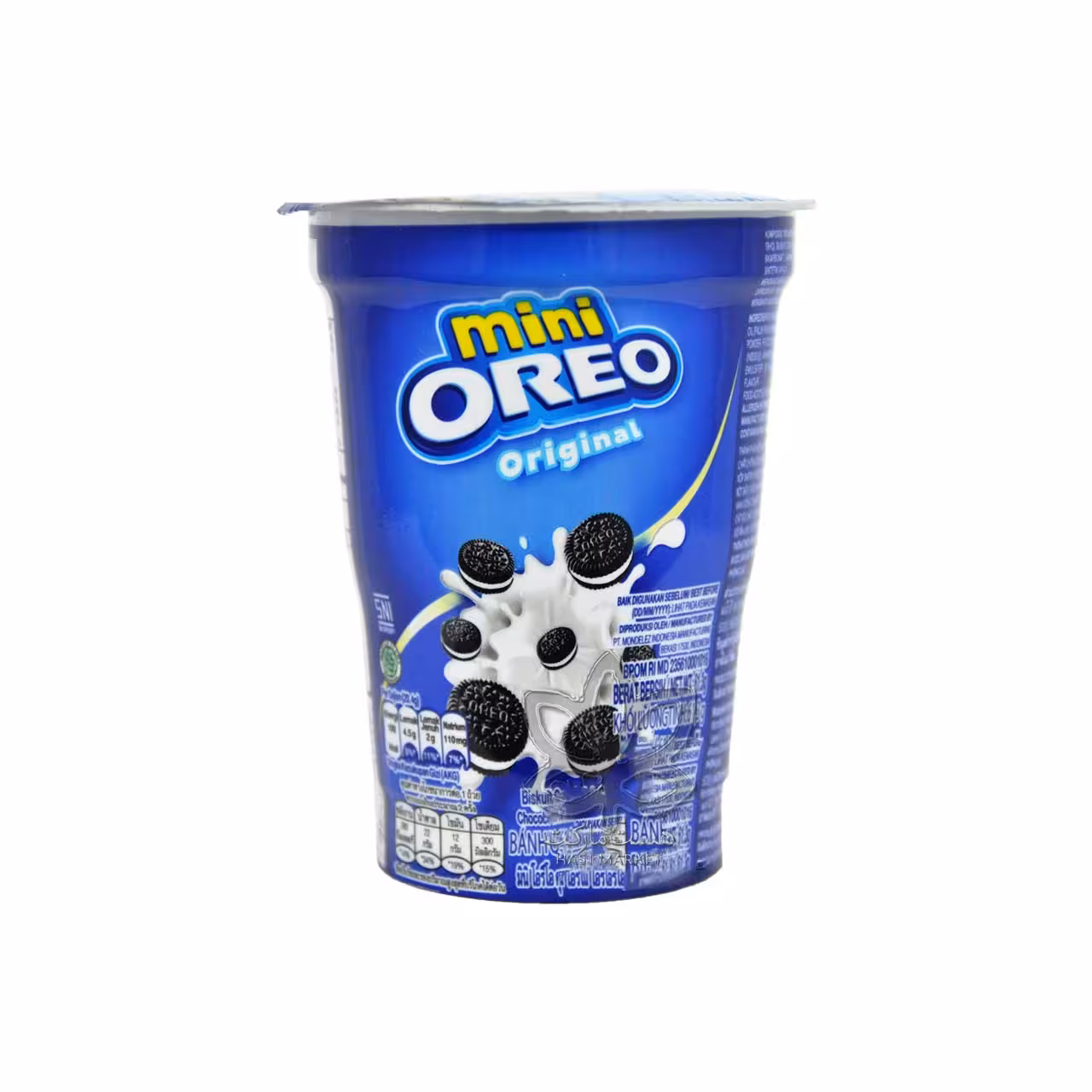 مینی بیسکوییت اورجینال 100 گرم لیوانی اوریو - oreo
