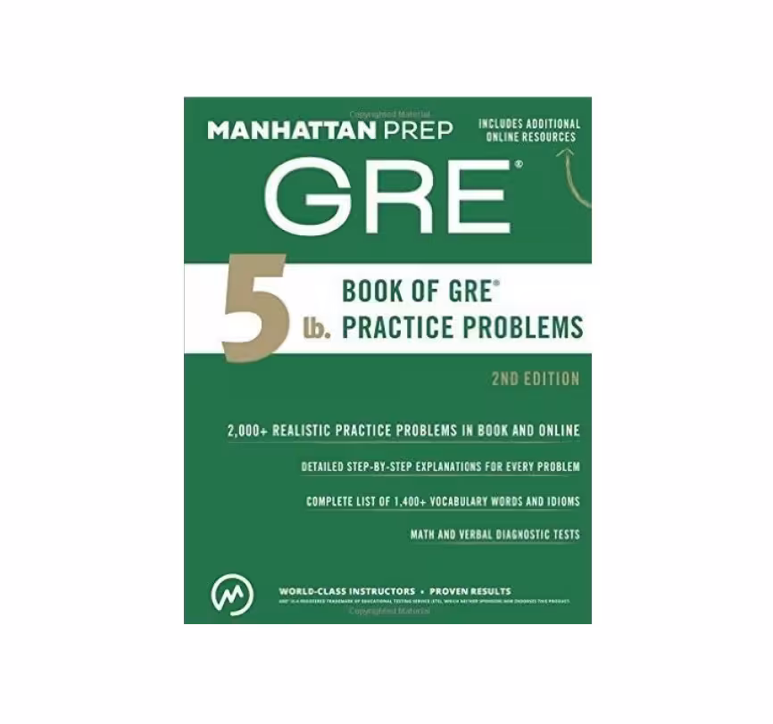 کتاب GRE Manhattan 2nd Edtion جی آر ای منهتن ویرایش دوم