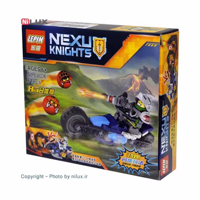 ساختنی لپین مدل 03033E سری Nexu Knights