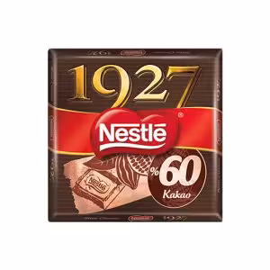 شکلات تخته ای 1927 تلخ نستله وزن 60 گرم