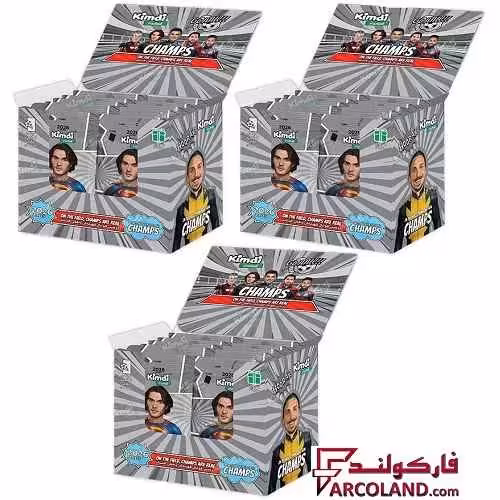 کیمدی کارت فوتبال چمپس مدل Champs 2026 بسته 90 عددی