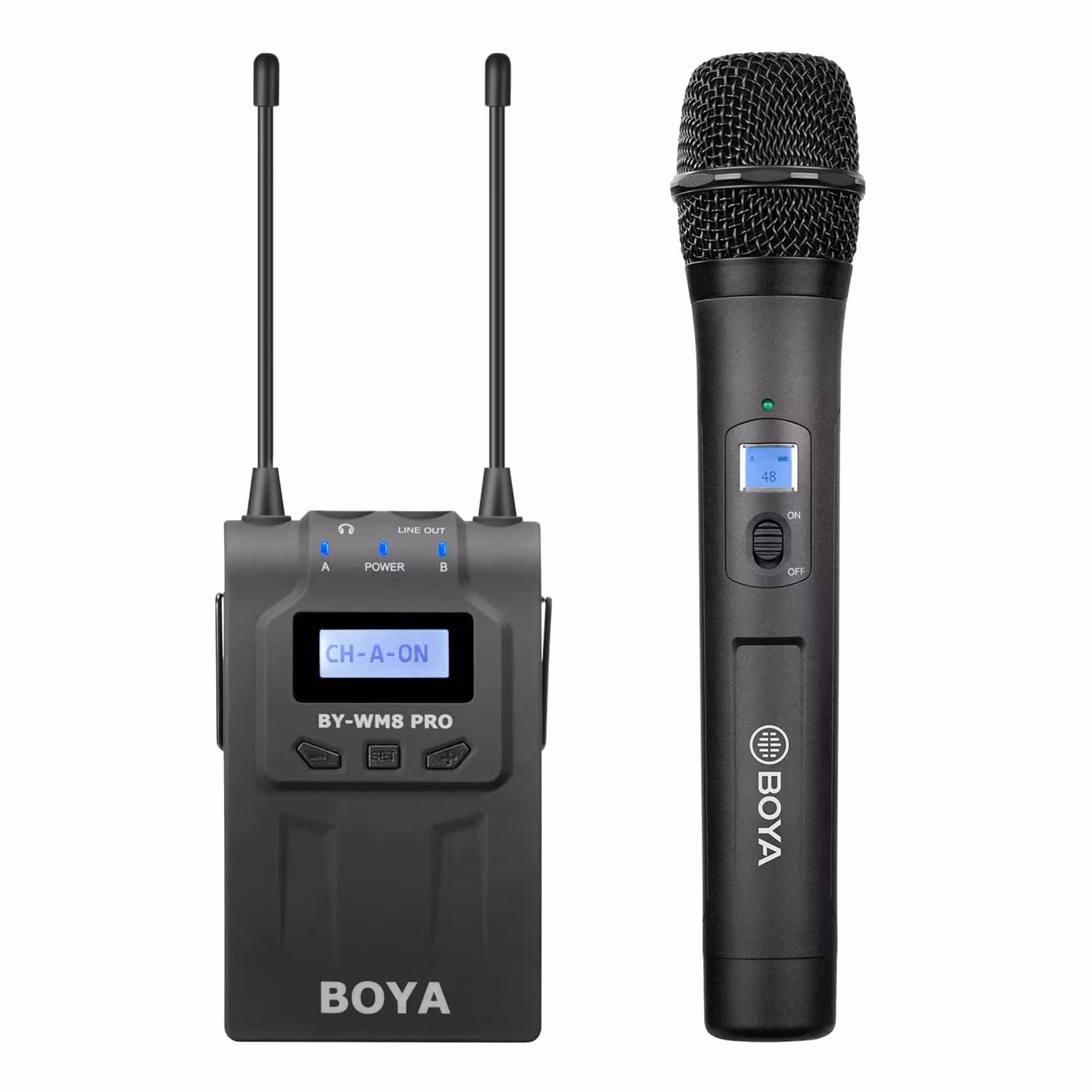 خرید میکروفون بویا Microphone BOYA BY-WHM8 PRO RX8 PRO با بهترین قیمت