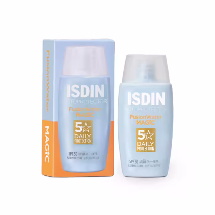 ضدآفتاب بی رنگ فیوژن واتر ایزدین با SPF50