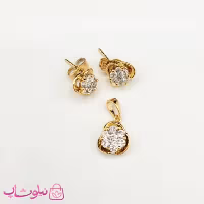 نیم ست زنانه ظریف ژوپینگ مدل گل سفید کد 1691