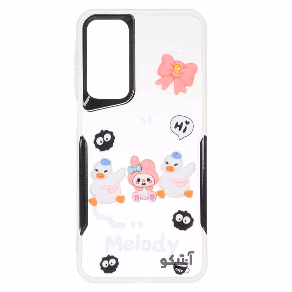 قاب شفاف عروسکی برجسته طرح Newzon مناسب برای Samsung A16