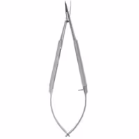 قیچی کاستروویجو هیرا فرا طب مدل مستقیم طلایی Hira Fara Teb straight Castroviejo scissors 