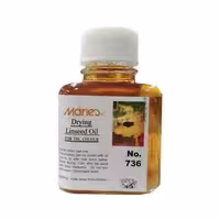 روغن بزرک 75 میل ماریس (drying linseed oil)