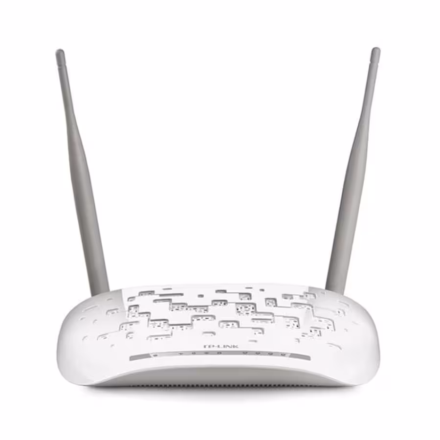 مودم روتر  ADSL2 بیسیم N300 تی پی لینک مدل TD-W8961N