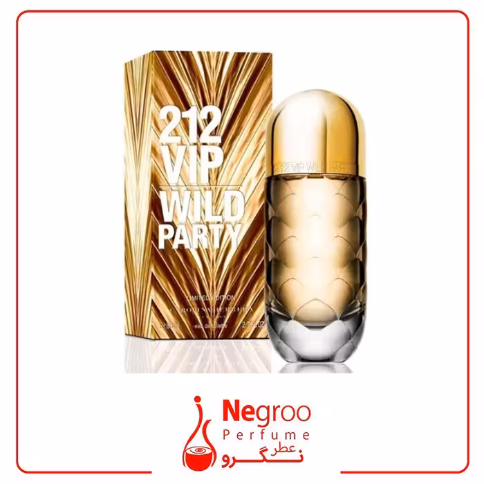 عطر ادکلن کارولینا هررا 212 وی آی پی وایلد پارتی