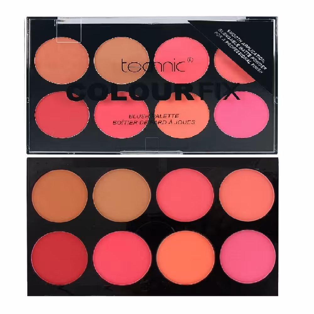 پالت رژگونه 8 رنگ تکنیک مدل Color Fix