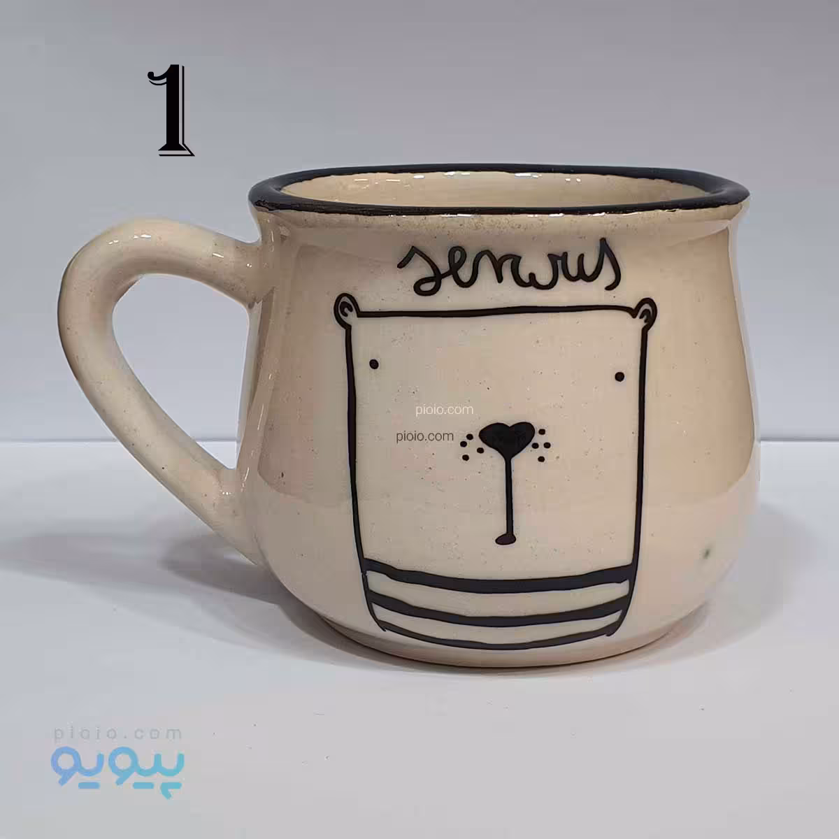 ماگ سرامیکی طرح حیوانات