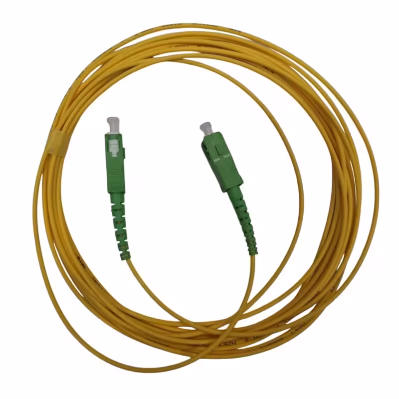 پچ کورد فیبر نوری هوامی مدل SC-APC-SC-APC 2MM SM G657A2 LSZH طول 5 متر