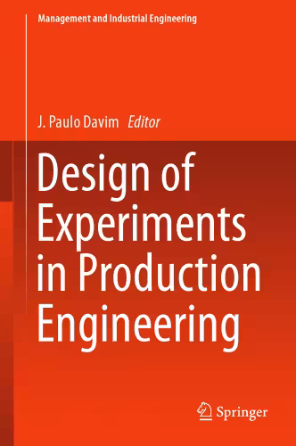 خرید و دانلود نسخه کامل کتاب Design of Experiments in Production Engineering
