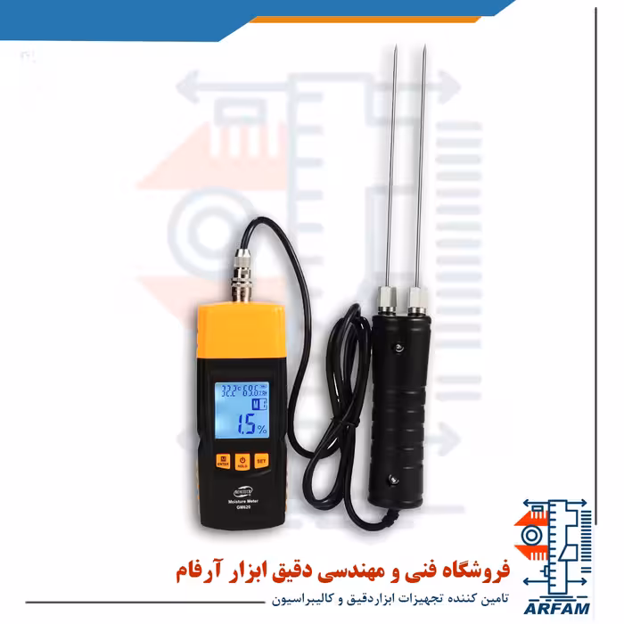 رطوبت سنج چوب و کاغذ بنتک BENETECH GM620
