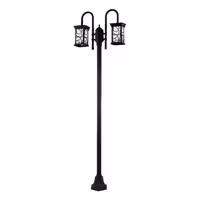 چراغ حیاطی دوطرفه 8 وات شعاع مدل اسلیمی مدرن کلاسیک SH-1721x2