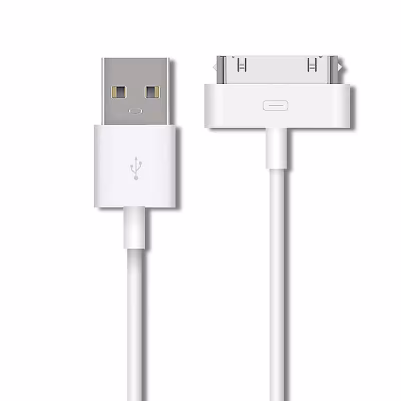 کابل تبدیل USB به 30 پین مدل i4 طول 1 متر