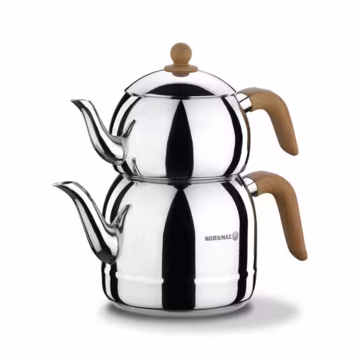 کتری و قوری مدل A196 کرکماز / KORKMAZ RETRO A196