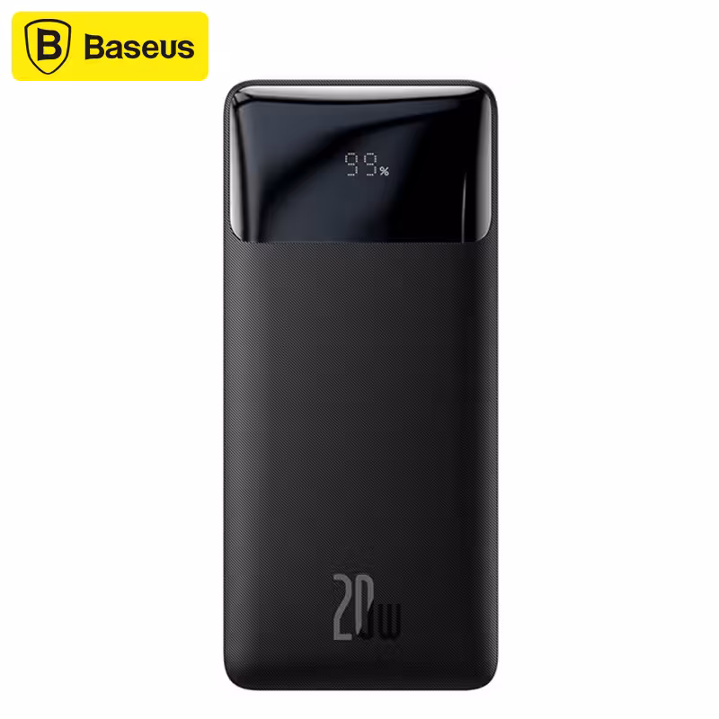 پاور بانک فست شارژ بیسوس 30000 Baseus Bipow PPDML-N PD 20W Power Bank