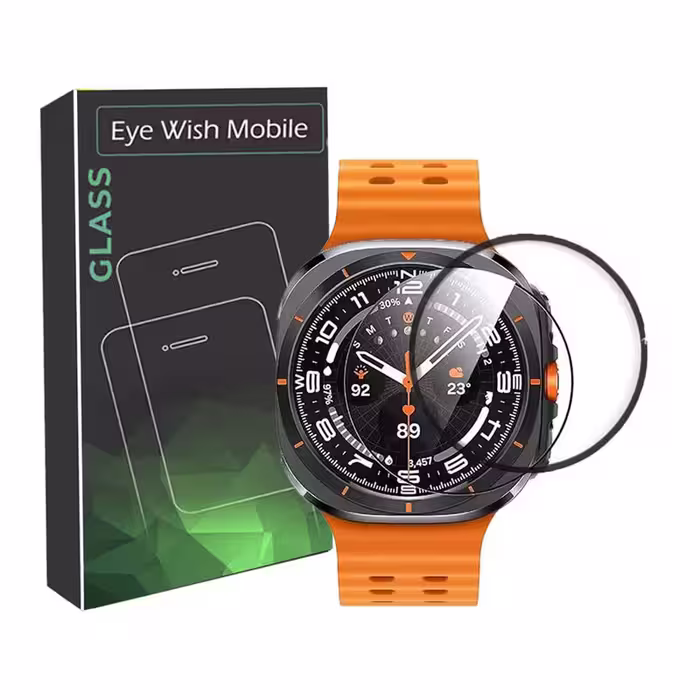 محافظ صفحه نمایش نانو آی ویش مدل PMMA مناسب برای ساعت هوشمند سامسونگ Galaxy watch Ultra 47 mm بسته دو عددی
