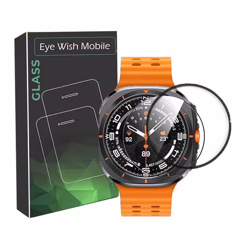 محافظ صفحه نمایش نانو آی ویش مدل PMMA مناسب برای ساعت هوشمند سامسونگ Galaxy watch Ultra 47 mm بسته دو عددی