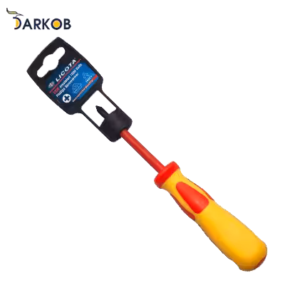 پیچ گوشتی عایق دار چهارسو لیکوتا مدل ASD-910801